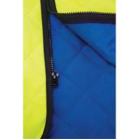 Veste refroidissante &agrave; &eacute;vaporation, Moyen, Jaune lime haute visibilit&eacute; Distribution Jean Lapalme