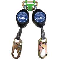 Self Retracting Lanyard with Composite Housing, 7', Web, Swivel Distribution Jean Lapalme