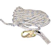 Vertical Life Line with 3/4" Snap Hook & Thimble Eye Distribution Jean Lapalme