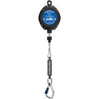 Self-Retracting Lifeline, 30', Galvanized Steel, Swivel Distribution Jean Lapalme