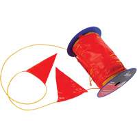 Warning Line with Flags, 328' L, Orange/Yellow Distribution Jean Lapalme