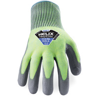 Helix&reg; 2057 Abrasion- & Cut-Resistant Gloves, Size 6/X-Small, 13 Gauge, Polyurethane Coated, HPPE Shell, ASTM ANSI Level A4/EN 388 Level C Distribution Jean Lapalme