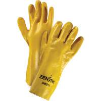 Rough-Finish Chemical-Resistant Gloves, Size 9, 14" L, PVC, Interlock Inner Lining, 47-mil Distribution Jean Lapalme