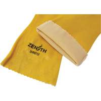 Rough-Finish Chemical-Resistant Gloves, Size 9, 14" L, PVC, Interlock Inner Lining, 47-mil Distribution Jean Lapalme