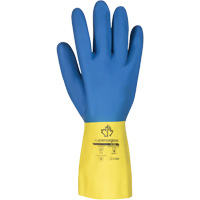 Gants r&eacute;sistants aux produits chimiques pour le traitement des aliments Chemstop NL3030, Taille 7, 12" lo, Latex/N&eacute;opr&egrave;ne, 30 mils Distribution Jean Lapalme