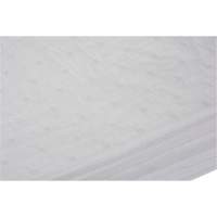 Bonded Sorbent Pad, Oil Only, 15" x 19", 10 gal. Absorbancy Distribution Jean Lapalme
