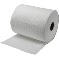 Bonded Sorbent Rolls, Mediumweight, 150' L x 15" W, 10 gal. Absorbancy Distribution Jean Lapalme