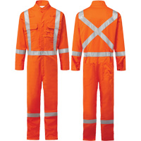Combinaison FR Bizflame 88/12 Iona 7 oz. FR510, Taille 36, Orange Distribution Jean Lapalme