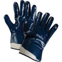 Gants &agrave; poignet de s&eacute;curit&eacute; de poids lourd, 11/2T-Grand, R&ecirc;vetement Nitrile, Enveloppe en Coton Distribution Jean Lapalme