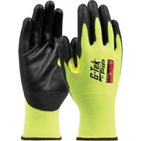 G-Tek&reg; Paradox High-Visibility Seamless Knit Blended Gloves, 2X-Small, 21 Gauge, Polyurethane Coated, ASTM ANSI Level A4 Distribution Jean Lapalme