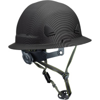 Casque Fibre Metal de style escalade avec bordure compl&egrave;te, R&eacute;pond aux normes CSA type 2, Suspension Rochet, Non ventil&eacute; Distribution Jean Lapalme
