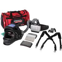 VIKING 3250D FGS&reg; Auto-Darkening PAPR with Extended Battery, Welding Helmet, Lithium-Ion Battery Distribution Jean Lapalme