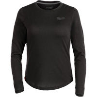 T-shirt hybride &agrave; manches longues FREEFLEX, Femmes, T-petit, Noir Distribution Jean Lapalme
