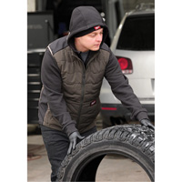 Veste l&eacute;g&egrave;re et isol&eacute;e FREEFLEX, Hommes, Petit, Noir Distribution Jean Lapalme