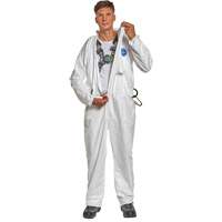 Combinaison jetable compatible avec harnais, Petit, Blanc, Tyvek 500 Distribution Jean Lapalme