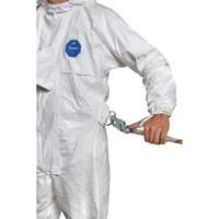Combinaison jetable compatible avec harnais, Petit, Blanc, Tyvek 500 Distribution Jean Lapalme
