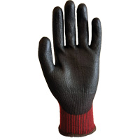 KOP-500 High Cut-Protection Gloves, Size 6, 13 Gauge, Polyurethane Coated, Nylon/HPPE/Spandex/Graphene Shell, ASTM ANSI Level A5/EN 388 Level E Distribution Jean Lapalme