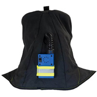 Cagoule de protection contre l'arc &eacute;lectrique TCG, Noir, 40 cal/cm², ANSI Z87.1/ASTM F1506/ASTM F1959/ASTM F2178/R&eacute;pond ou surpasse la norme CSA Z462/NFPA 70E, 4 Arc &eacute;lectrique EPI cat&eacute;gorie niveau Distribution Jean Lapalme