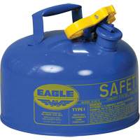 Safety Can for Kerosene, Type I, Galvanized Steel, 2 US gal., Blue, FM Approved/UL/ULC Listed Distribution Jean Lapalme
