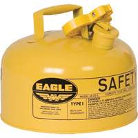 Safety Can for Diesel, Type I, Galvanized Steel, 2 US gal., Yellow, FM Approved/UL/ULC Listed Distribution Jean Lapalme