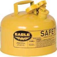 Safety Can for Diesel, Type I, Galvanized Steel, 2.5 US gal., Yellow, FM Approved/UL/ULC Listed Distribution Jean Lapalme