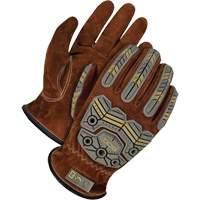 Gants de conducteur classiques r&eacute;versibles &agrave; grain, T-petit, Paume en Cuir fleur de porc Distribution Jean Lapalme