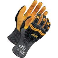 Gants antichocs r&eacute;sistants &agrave; la coupe pour &eacute;crans tactiles Cut-X, 6, Paume en Mousse de nitrile, Poignet &eacute;lastique Distribution Jean Lapalme