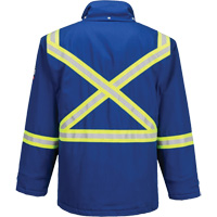Parka dhiver isol&eacute;e 88/12 Bizflame, Bleu, Petit Distribution Jean Lapalme