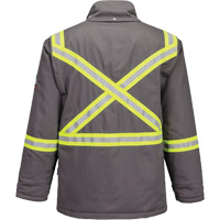 Parka dhiver isol&eacute;e 88/12 Bizflame, Gris, Petit Distribution Jean Lapalme