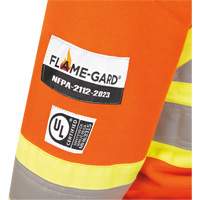 Heavyweight Safety Hoodie, Women's, X-Small, High Visibility Orange Distribution Jean Lapalme