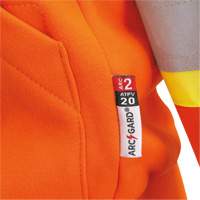 Heavyweight Safety Hoodie, Women's, X-Small, High Visibility Orange Distribution Jean Lapalme