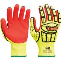 Gants r&eacute;sistant aux coupures et chocs, Petit, Paume en Synth&eacute;tique, Poignet Poignet en tricot Distribution Jean Lapalme
