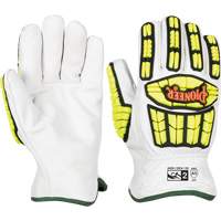 Gants r&eacute;sistant aux coupures et chocs, Petit, Paume en Ch&egrave;vre, Poignet Manchette Distribution Jean Lapalme