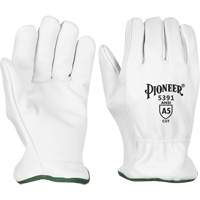 Gants pour conducteurs r&eacute;sistant aux coupures, Petit, Paume en Cuir fleur de ch&egrave;vre Distribution Jean Lapalme