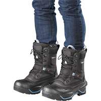 Ice Crew Men's Safety Boots, Leather, Puncture Resistant Sole, Size 7 Distribution Jean Lapalme