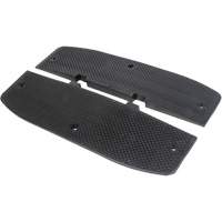 Speed Hump End Caps, Rubber, 2' L x 16" W x 1-1/4" H Distribution Jean Lapalme