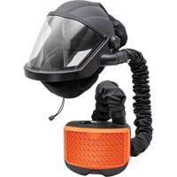 PEAKAIR MAXSHIELD&reg; Powered Air-Purifying Respirator with Blower kit, Facepiece Respirator, Lithium-Ion Battery Distribution Jean Lapalme