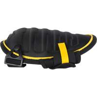 Hard-Shell Knee Pads, Buckle/Hook and Loop Style, Foam Caps, Gel Pads Distribution Jean Lapalme
