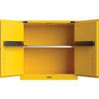 Utili-Guard+ Flammable Safety Cabinet, 30 gal., 1 Door, 43" W x 44" H x 22" D Distribution Jean Lapalme