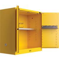 Utili-Guard+ Flammable Safety Cabinet, 30 gal., 1 Door, 43" W x 44" H x 22" D Distribution Jean Lapalme