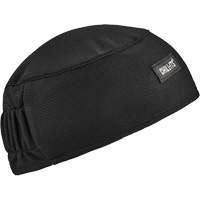Calotte haute performance avec bandeau en &eacute;pong&eacute; Chill-Its 6630, Noir Distribution Jean Lapalme