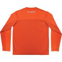 Chemise de refroidissement &agrave; manches longues avec protection solaire et UV Chill-Its 6689, Orange, Petit Distribution Jean Lapalme