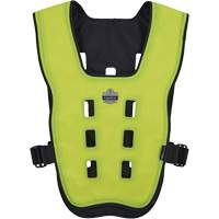 Veste de refroidissement &eacute;vaporatif Chill-Its 6685 avec fermeture &agrave; glissi&egrave;re, T-petit, Jaune lime haute visibilit&eacute; Distribution Jean Lapalme