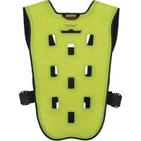 Veste de refroidissement &eacute;vaporatif Chill-Its 6685 avec fermeture &agrave; glissi&egrave;re, T-petit, Jaune lime haute visibilit&eacute; Distribution Jean Lapalme