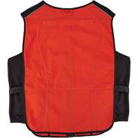 Veste de refroidissement &agrave; changement de phase l&eacute;g&egrave;re avec sachets de recharge Chill-Its 6260, Petit/Moyen, Orange Distribution Jean Lapalme