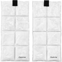 Veste de refroidissement &agrave; changement de phase l&eacute;g&egrave;re avec sachets de recharge Chill-Its 6260, Petit/Moyen, Orange Distribution Jean Lapalme