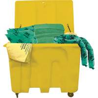 Trousse de d&eacute;versements de produits chimiques pour camion SPC HazWik, Mati&egrave;res dangereuses, Bac, Absorbance de 160 gal. US Distribution Jean Lapalme