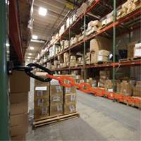 Magnetic Chain Barrier Warehouse Kit, Orange, 2" Link, 15' Length Distribution Jean Lapalme