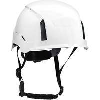 Casque d'alpiniste industriel RZRBack de North, R&eacute;pond aux normes CSA type 1, Suspension Rochet, Non ventil&eacute; Distribution Jean Lapalme