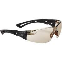 Lunettes de s&eacute;curit&eacute; Rush + BSSI, Lentille Brun/Cuivre, Antibu&eacute;e/Anti-&eacute;gratignures, ANSI Z87+ Distribution Jean Lapalme